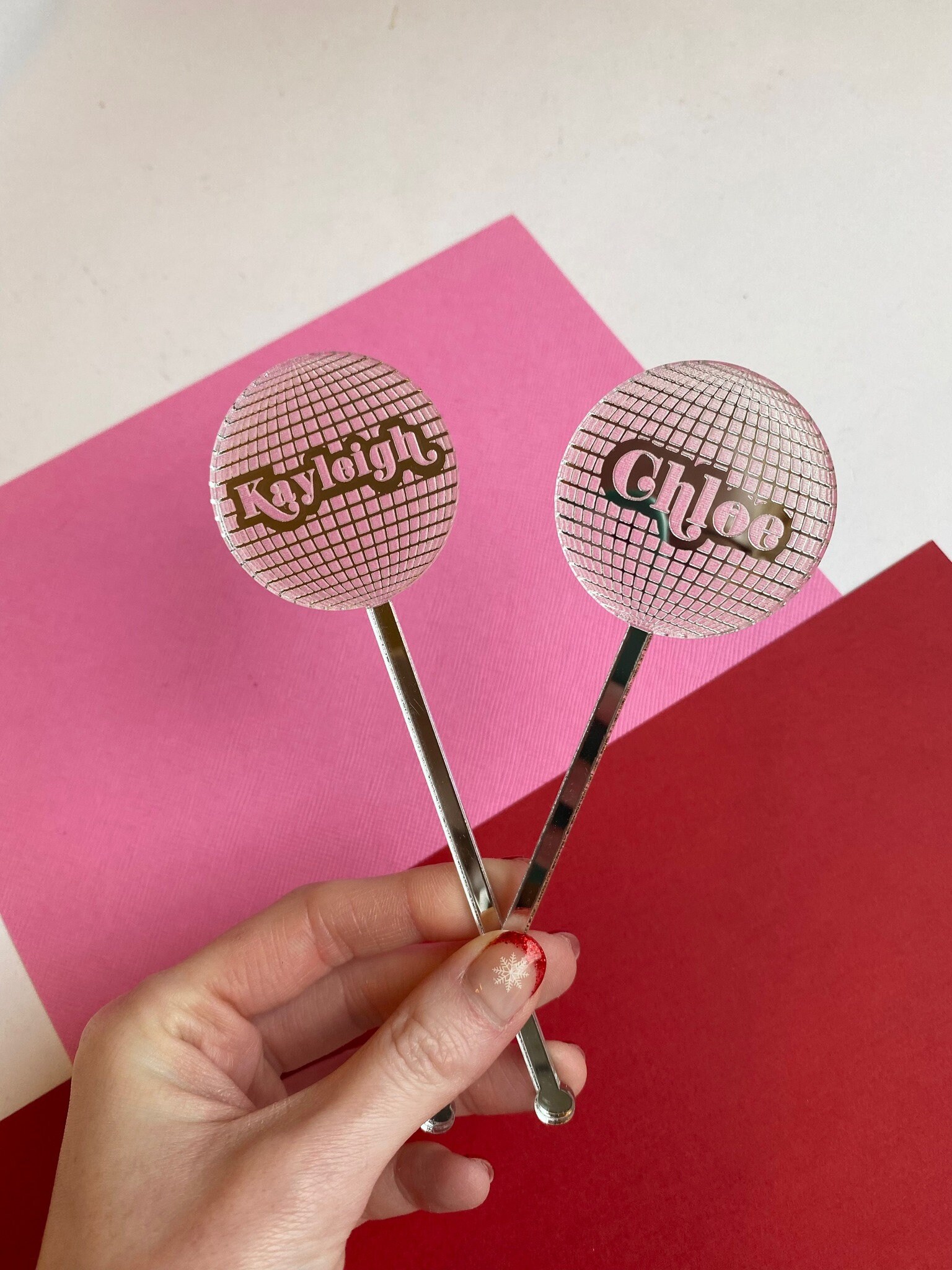 Disco Ball Cocktail Stirrer Party Decor Birthday Party Etsy