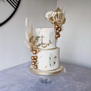 Doop caketopper - decor doopcake - doop cakedecor - doop caketopper - feestartikelen - aangepaste caketopper