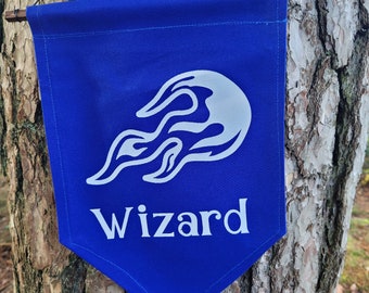 Wizard class banner - available in a range of colours