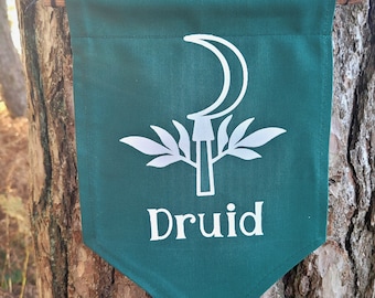 Druid class banner - available in a range of colours