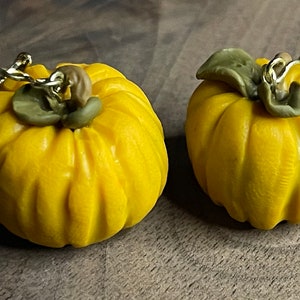Fall Pumpkin Earrings