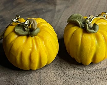 Fall Pumpkin Earrings