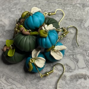 Fall Pumpkin Earrings