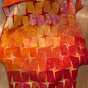 Fire Batik Quilt