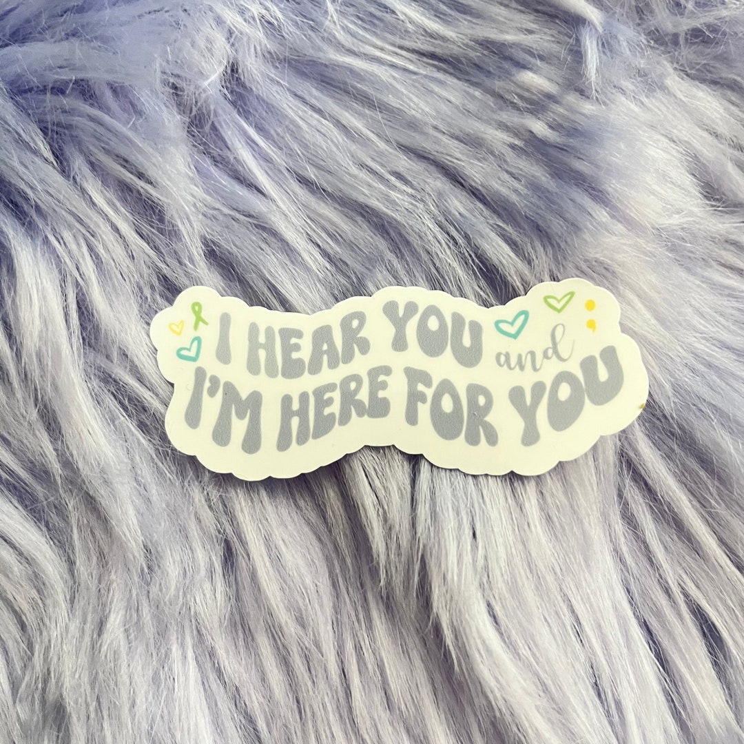 Waterproof Mental Health Sticker for Self Care and Anxiety Relief - Etsy