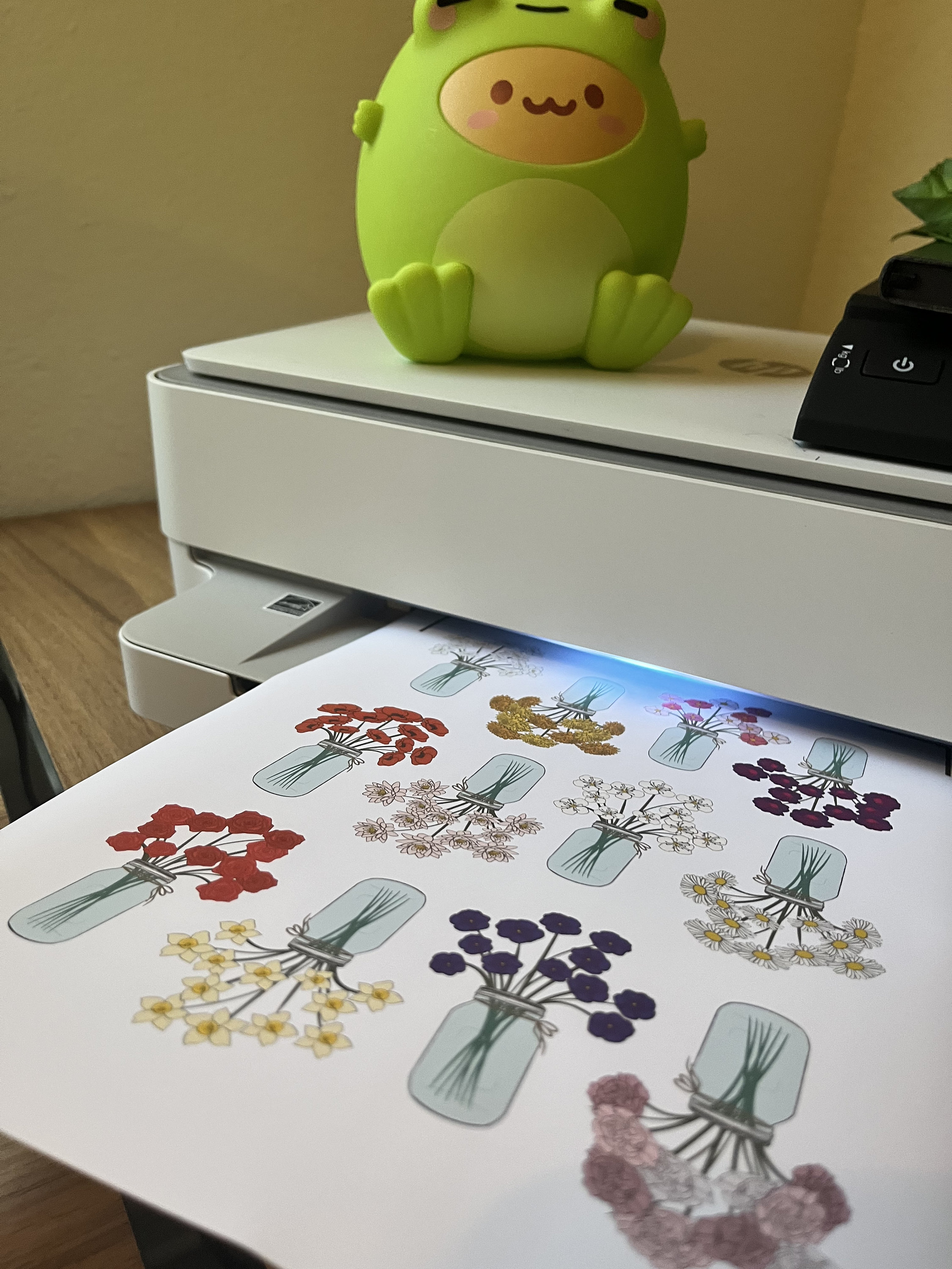 Spring March Planner Sticker Set
