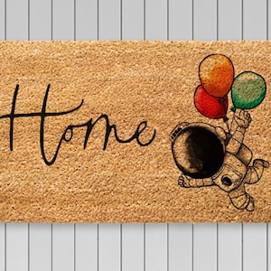 Home Doormat ,Astronaut Decor Doormat,New Home Gift,Friend Gift,Housewarming Gift,Front Door Decor, Definition Door Mat, Porch Decor