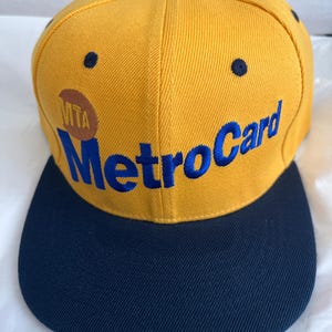 NYCT Old school Gold Metro Card SnapBack-pet.