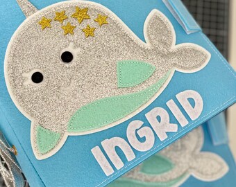 Under the Sea - Ocean Themed Sensory Busy Book for Toddlers