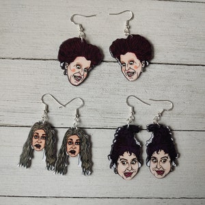 Sanderson Witches Earrings | Halloween Earrings | Witchy Earrings |