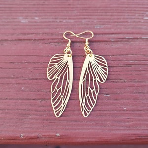 Imperfect Butterfly Wing Earrings | Witchy Earrings | Gothic Earrings