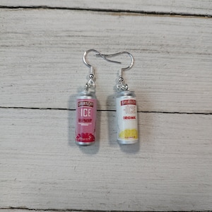 B Grade Smirnoff Mix Match Earrings | Fake Alcohol Earrings | 21+ Earrings | 18+ Earrings | Vodka Earrings |