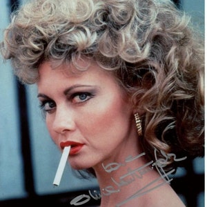 OLIVIA NEWTON JOHN signed autographed Sandy Grease COA Hologram main image 1