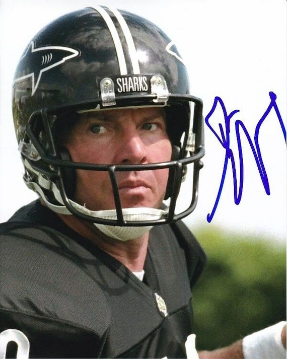 Dennis Quaid Signed Autographed 8x10 Any Given Sunday Jack Cap