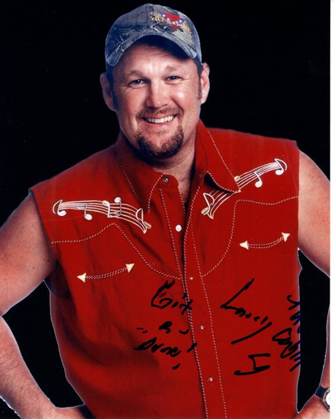 Larry the Cable Guy Signed 8x10 Photo W/ Hologram Coa CONTENT - Etsy