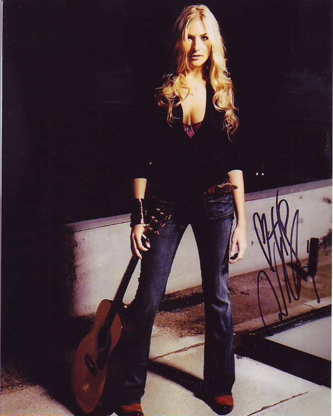 Holly Williams Signed 8x10 Photo W/ Hologram Coa Daughter of Hank Jr ...