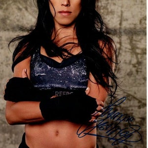 Joanna jedrzejczyk signed ufc photo w/ hologram coa