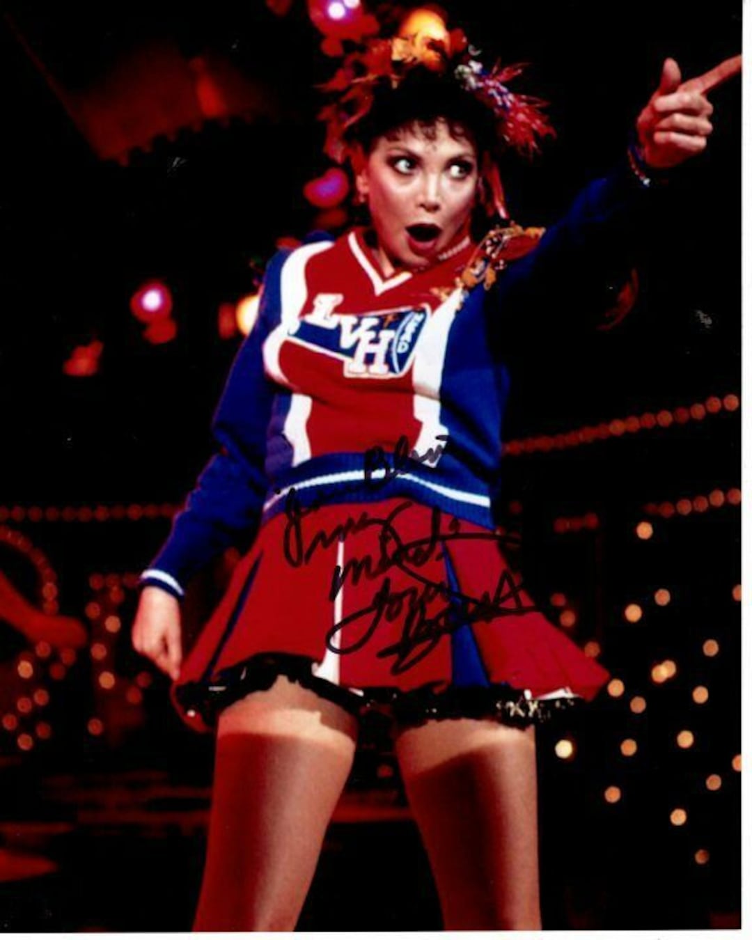 Toni Basil Signed Mickey Cheerleader Photo W/ Hologram Coa Great