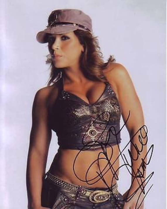 Mickie James Sex Tape Porn Pictures - Mickie James Signed Wwe Photo W/ Hologram Coa - Etsy