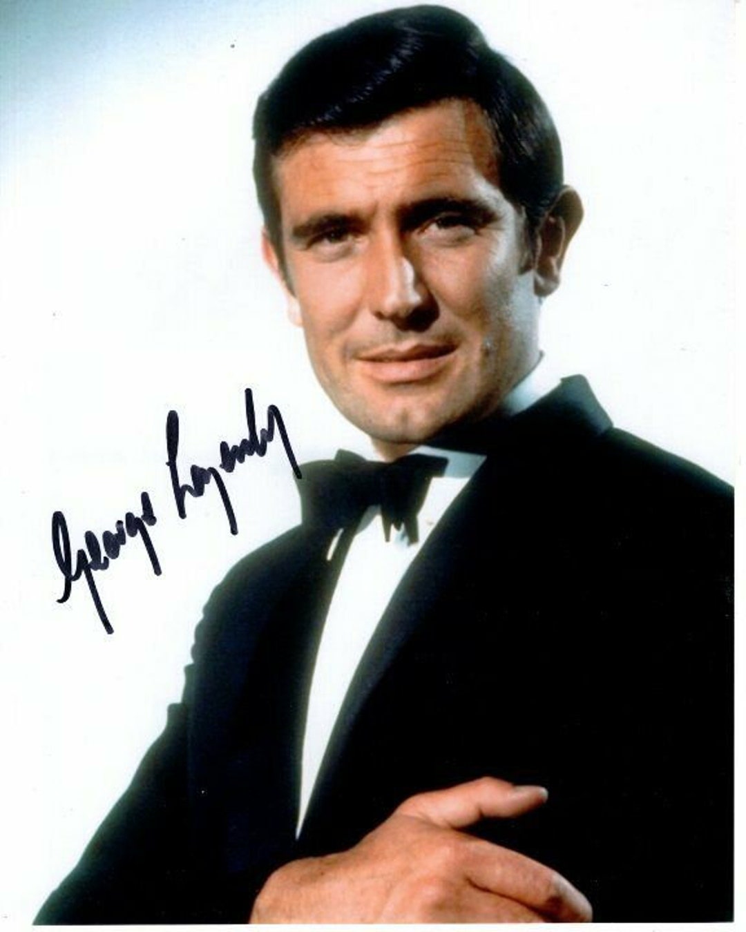 007 ジェームズ ・ボンド ロジャー・ムーア 直筆サイン  カード 007 ロジャームーア 直筆サインカード