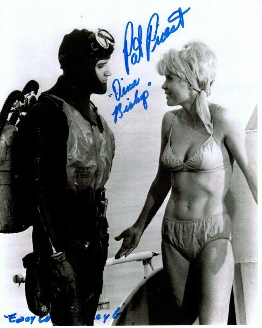 Pat Priest Signed 8x10 W/ Elvis Presley Photo W/ Hologram Coa - Etsy UK