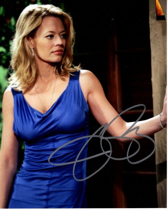 jeri ryan blue dress Prom night! This beauty takes my breath away