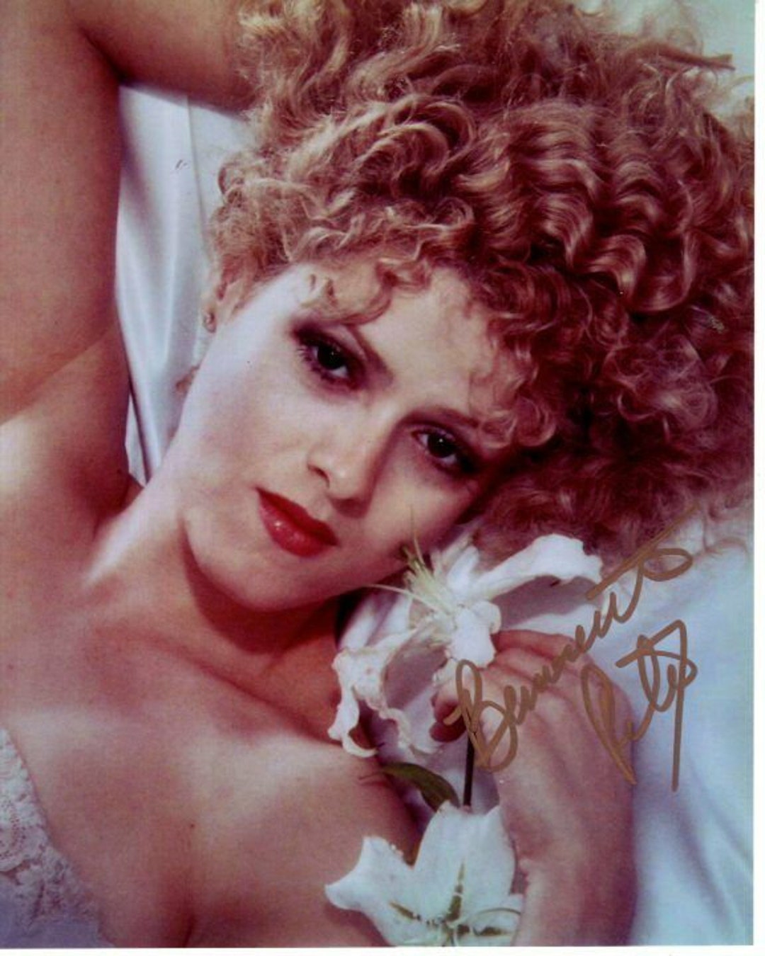 Bernadette Peters Signed Photo W/ Hologram Coa - Etsy