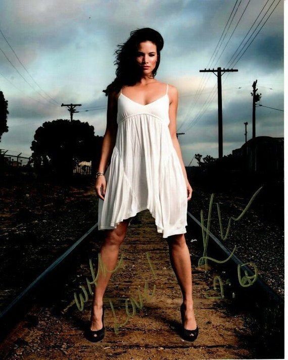 Katrina Law signed 8x10 photo w/ hologram coa