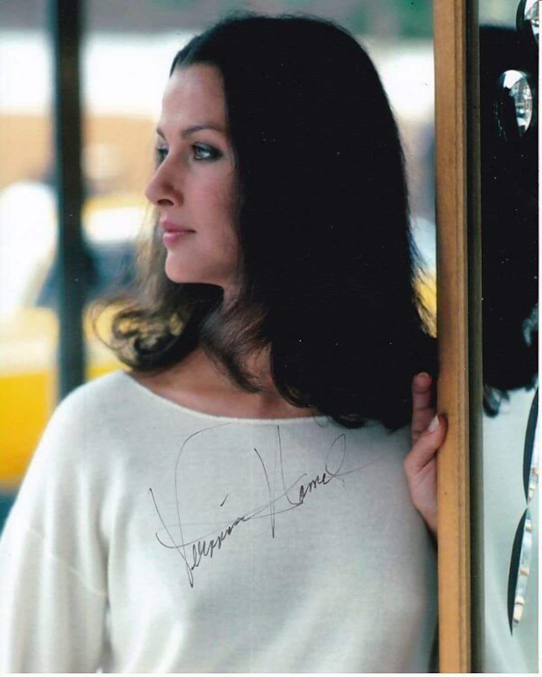 Veronica Hamel Signed Photo W/ Hologram Coa Etsy