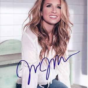 Jessie james decker signed photo w/ hologram coa