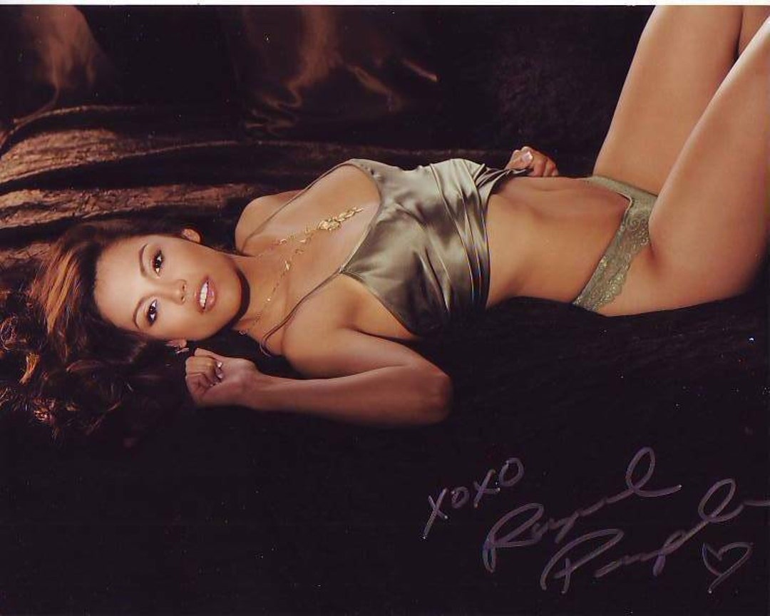 Raquel Pomplun Signed 8x10 Photo W/ Hologram Coa - Etsy