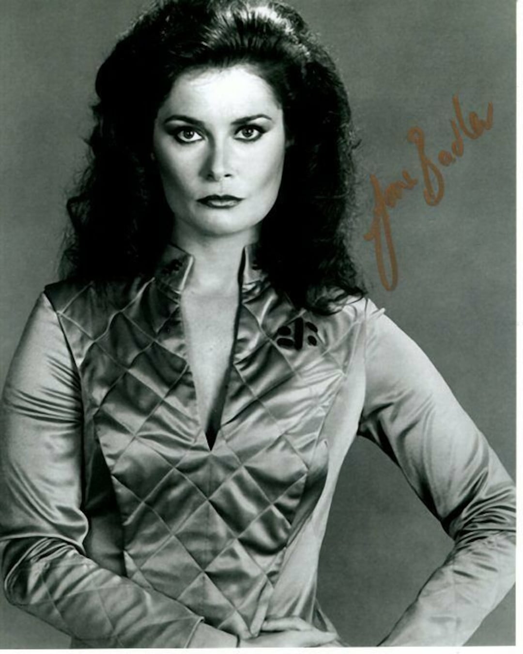 Photo Signée Jane Badler (Diana Dans V) – 8x10 – Avec Hologramme COA