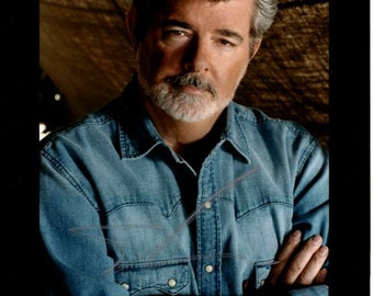 George Lucas signed 8x10 photo w/ hologram coa