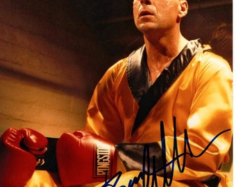 Bruce Willis signed 8x10 Pulp Fiction Butch Coolidge photo w/ hologram coa