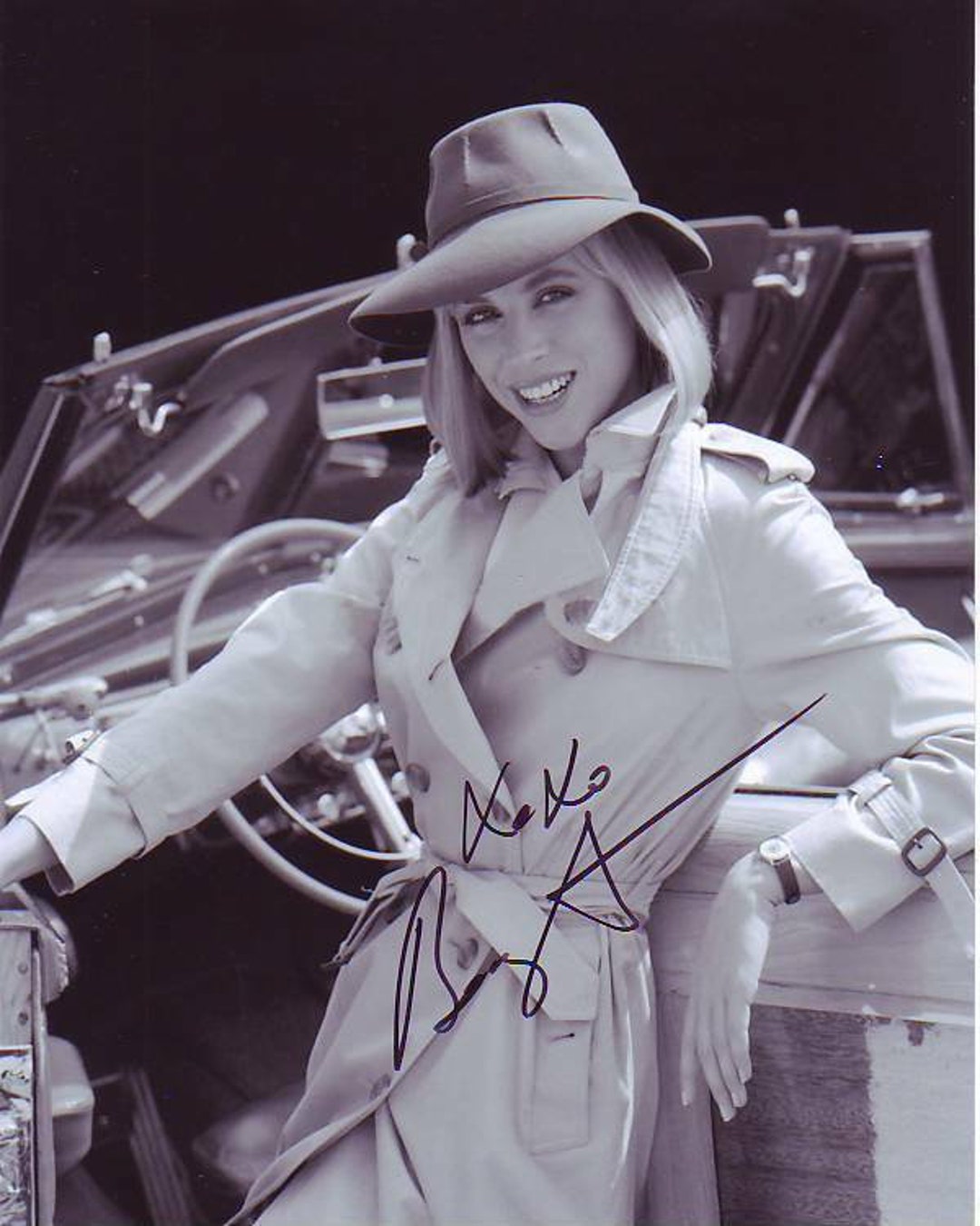 Bess Armstrong Signed This Girl for Hire B.t. Brady Photo W/ Hologram