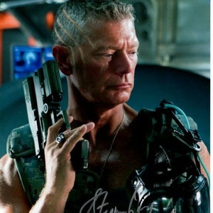 Stephen Lang signed 8x10 avatar colonel miles quaritch photo w/ hologram coa