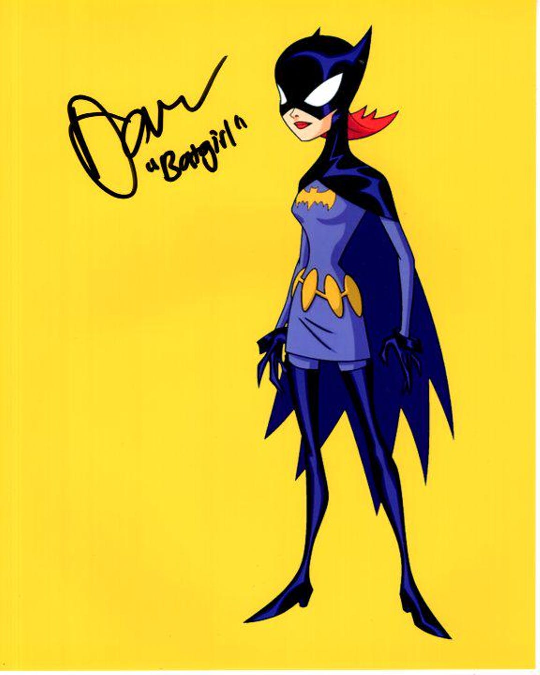 Danielle Judovits Signed 8x10 the Batman Batgirl Photo W/ Hologram