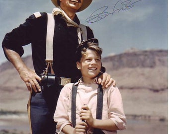 Patrick wayne signed w/ john photo w/ hologram coa