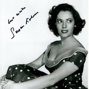 Susan kohner signed photo w/ hologram coa