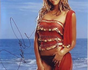 Jessica alba signed photo w/ hologram coa
