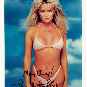 Lisa Hartman Black signed 8x10 Sexy Bikini photo w/ hologram coa
