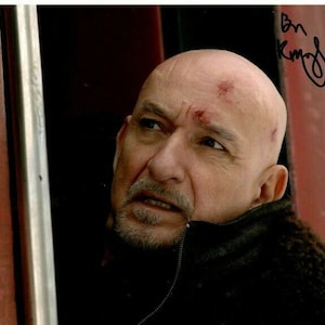 Ben Kingsley signed 8x10 transsiberian grinko photo w/ hologram coa