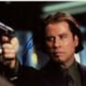 John travolta signed pulp fiction photo w/ hologram coa