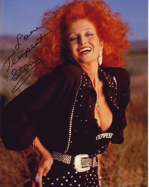 Tempest Storm Signed Photo W/ Hologram Coa - Etsy