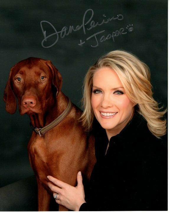 Dana Perino Signed W/ Jasper the Dog 8x10 Photograph W/ Hologram Coa Etsy
