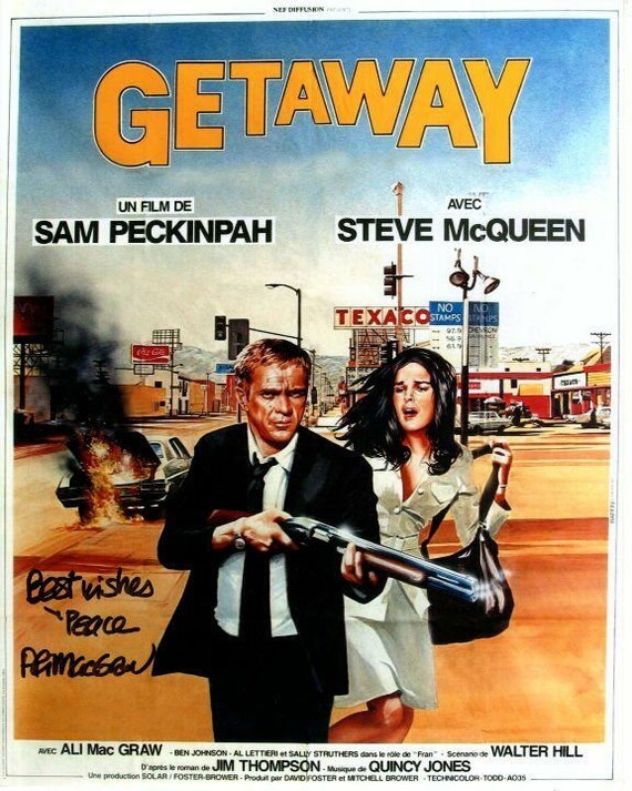 アリ・マッグローがスティーブ・マックイーンとの「The Getaway」に