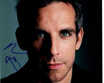 Ben Stiller signed 8x10 photo w/ hologram coa