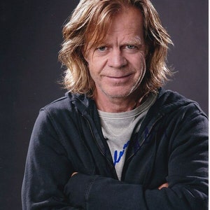 William h. macy signed shameless photo w/ hologram coa