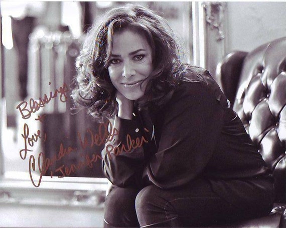 クラウディア（クローディア）ウェルズ　サイン　オートグラフ　8×10インチ クローディア・ウェルズのサイン入り 8x10 写真、ホログラム COA 付き