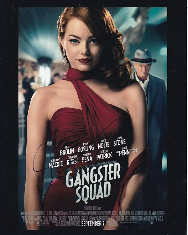 エマ・ストーン直筆サイン入り2Lサイズ写真…ラ・ラ・ランド